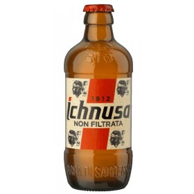 ICHNUSA BIRRA NON FILTRATA SARDA BT.CL33
